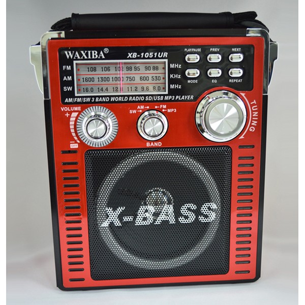 Radio MP3/USB/SD WAXIBA XB-1051UR WORLD RECEIVER