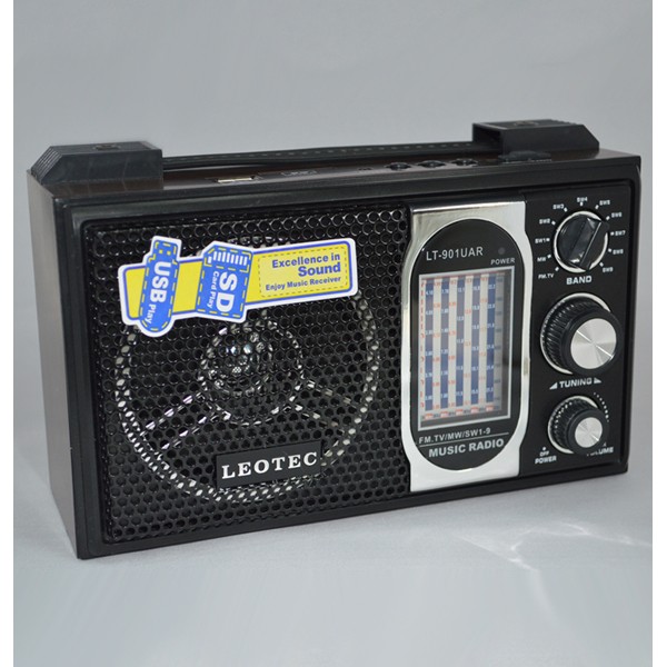 Radio MP3 portabil Leotec LT-901UAR