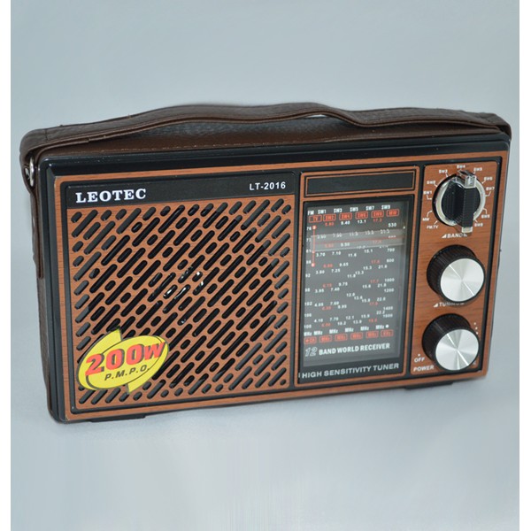 Radio portabil Leotec LT-2015 WORLD RECEIVER