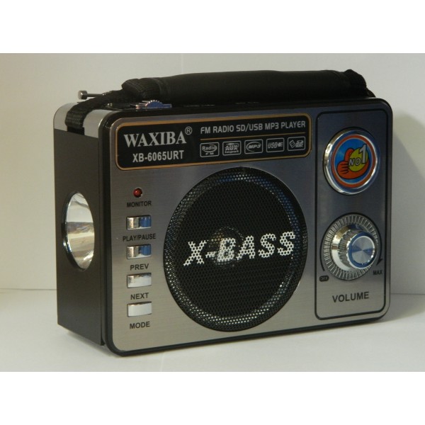 Radio portabil cu lanterna inclusa WAXIBA XB-6065URT