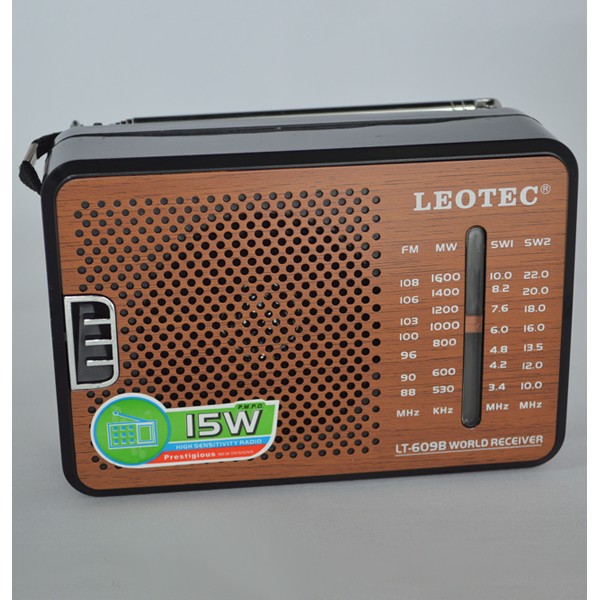 Radio portabil Leotec LT-609B World Receveir