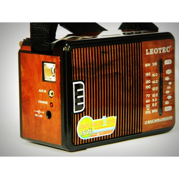 Radio MP3 portabil Leotec LT-611UC