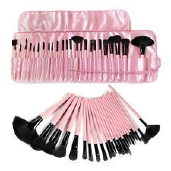 Set 24 Pensule Roz Make Up