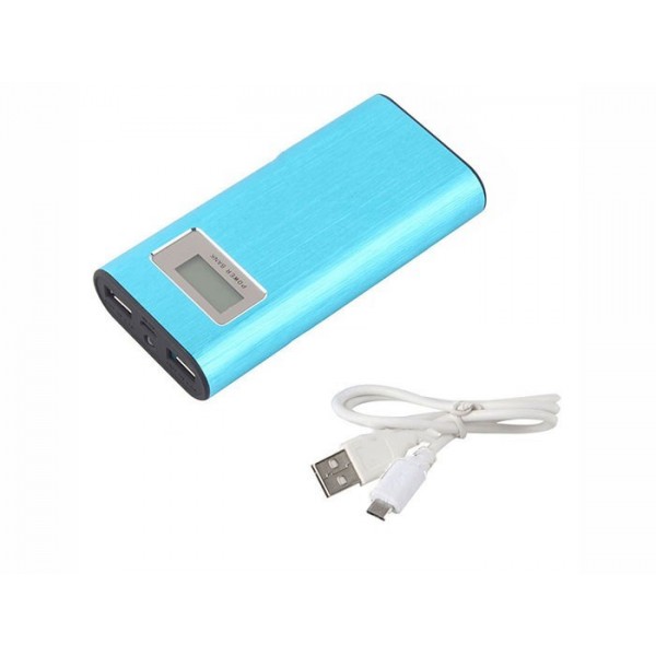 Baterie externa Power bank 30.000 mAh aluminium