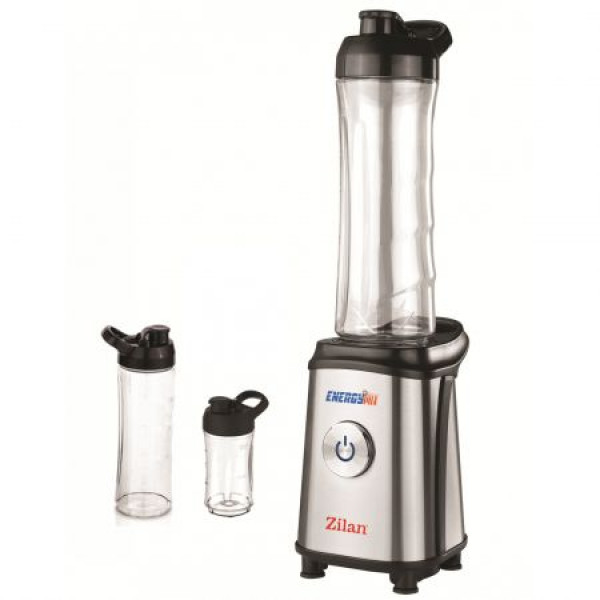 Blender inox pentru smoothieZLN-0504, 350 W, 3 recipiente 