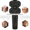 Centura electrostimulare pentru abdomen