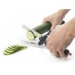 Cutit de bucatarie multifunctional Smart Cutter 2 in 1