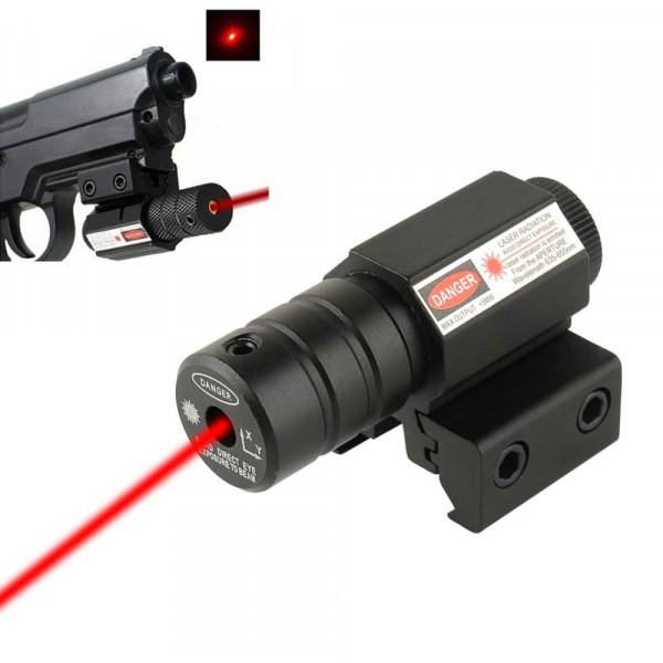 Laser pointer rosu pentru pusca 