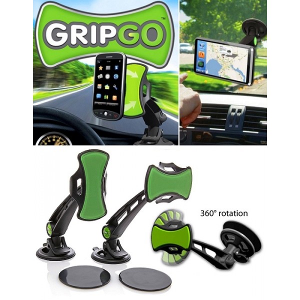 Suport telefon auto si gps GripGo