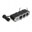 Priza auto cu port USB tripla