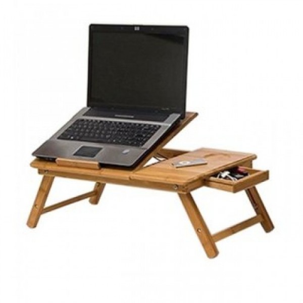 Masuta laptop - Masa E-Table din bambus